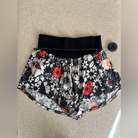 NWT FP Movement Carpe Diem Stripe Shorts | Athletic Lounge Active Shorts - Picture 9 of 10